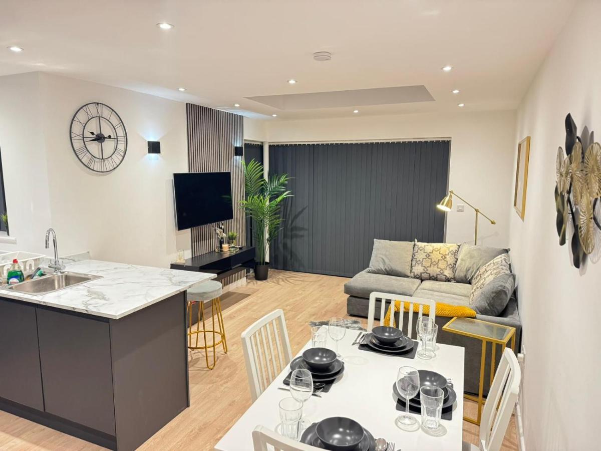 Willa Stylish 4Bd - Coop Live - Etihad - Parking - Ev Manchester Zewnętrze zdjęcie