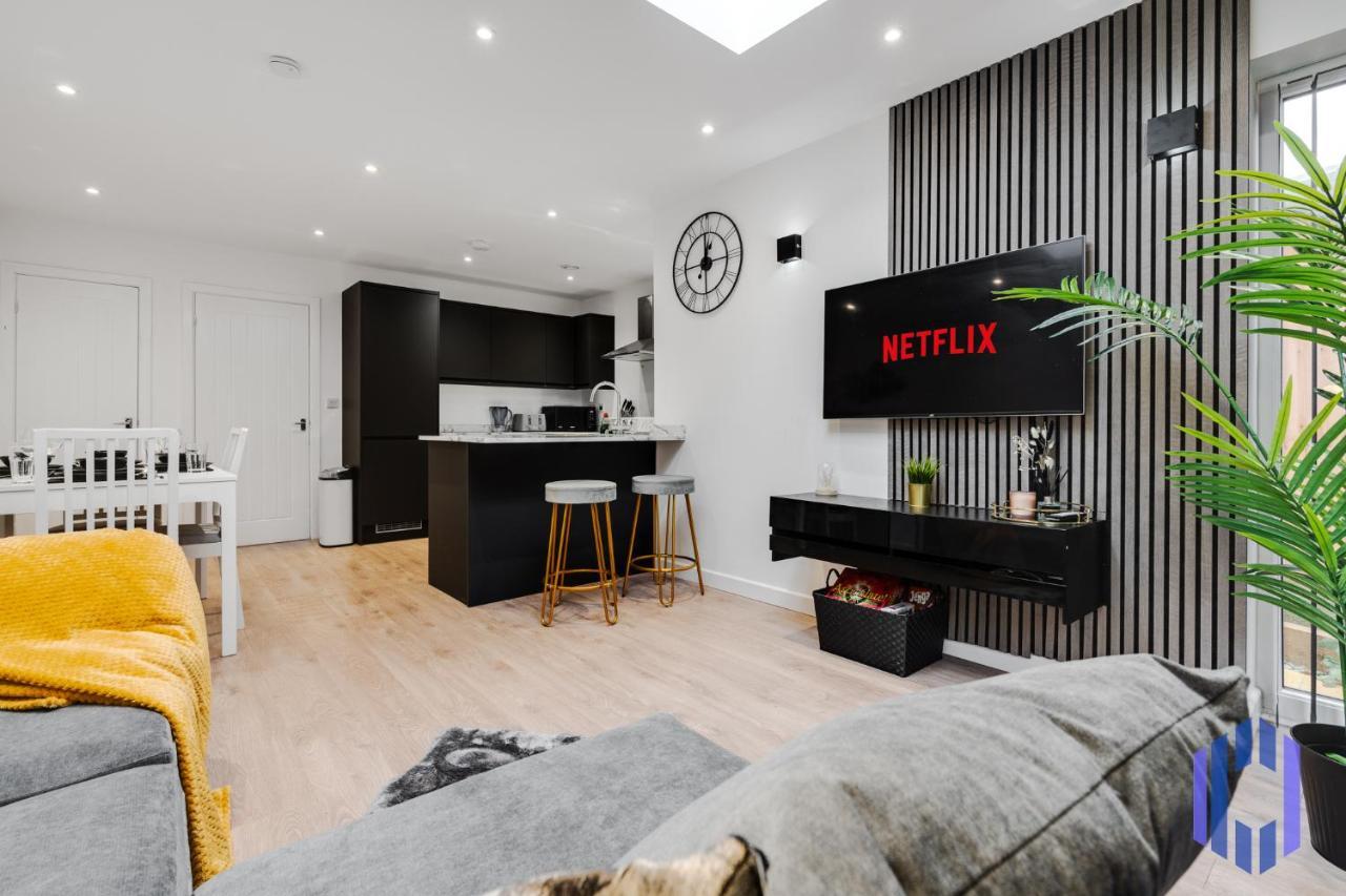 Willa Stylish 4Bd - Coop Live - Etihad - Parking - Ev Manchester Zewnętrze zdjęcie